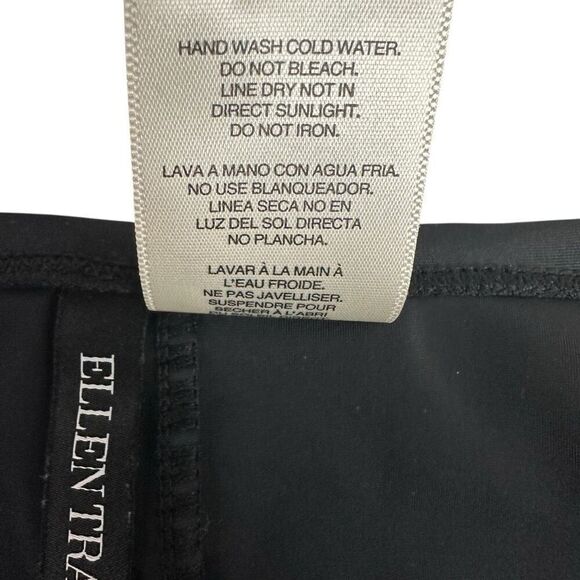 Ellen Tracy Black size 12 Swim Bikini Bottoms - Picture 4 of 5
